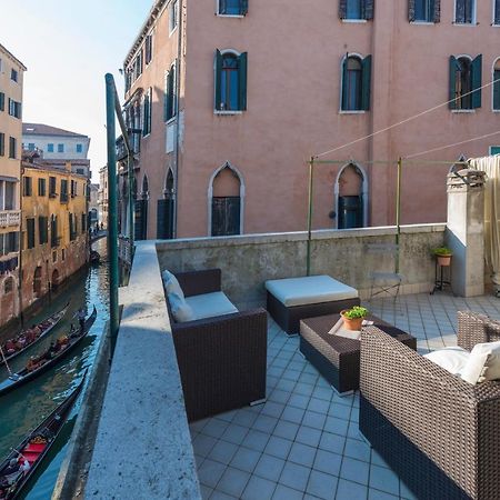 Tre Sestieri Terrace Canal View Venice Exterior photo
